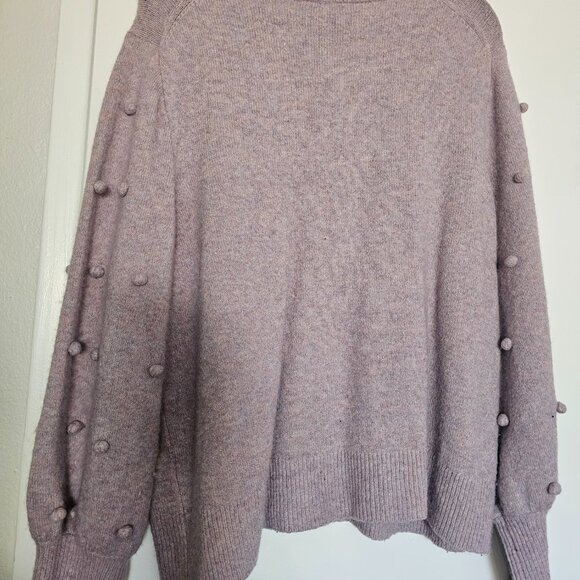 Madewell Bobble Dashwood sweater in light purple - Picture 5 of 10